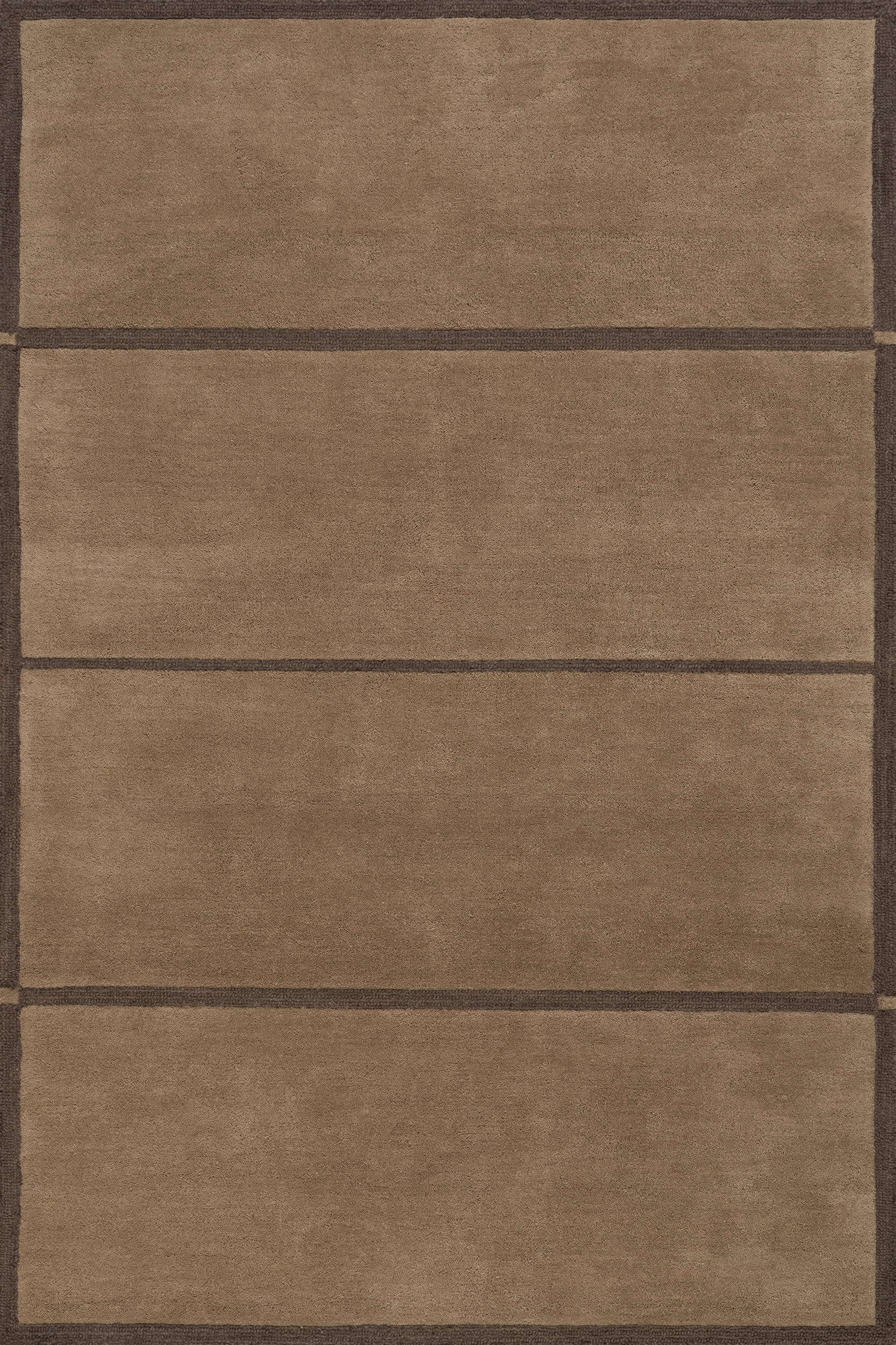 Tan Mira Mid-Century Geometric 5' x 8' rug | Rugs USA