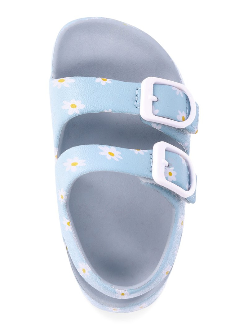 Wonder Nation Baby Buckle Sandals, 2-Pack | Walmart (US)