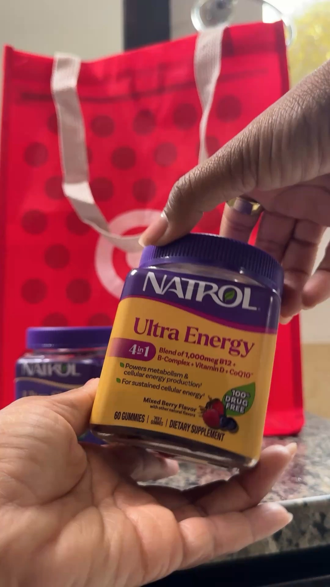 #AD As a busy mom of 5, I start my days with @natrolofficial Ultra Energy; available at @Target #TargetPartner #Natrol #UltraSleep #UltraEnergy

#LTKgrwm #LTKmorningroutine #LTKmomlife