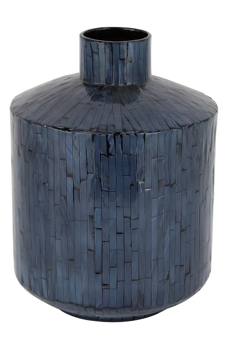 WILLOW ROW Blue Mother of Pearl Contemporary Vase | Nordstromrack | Nordstrom Rack