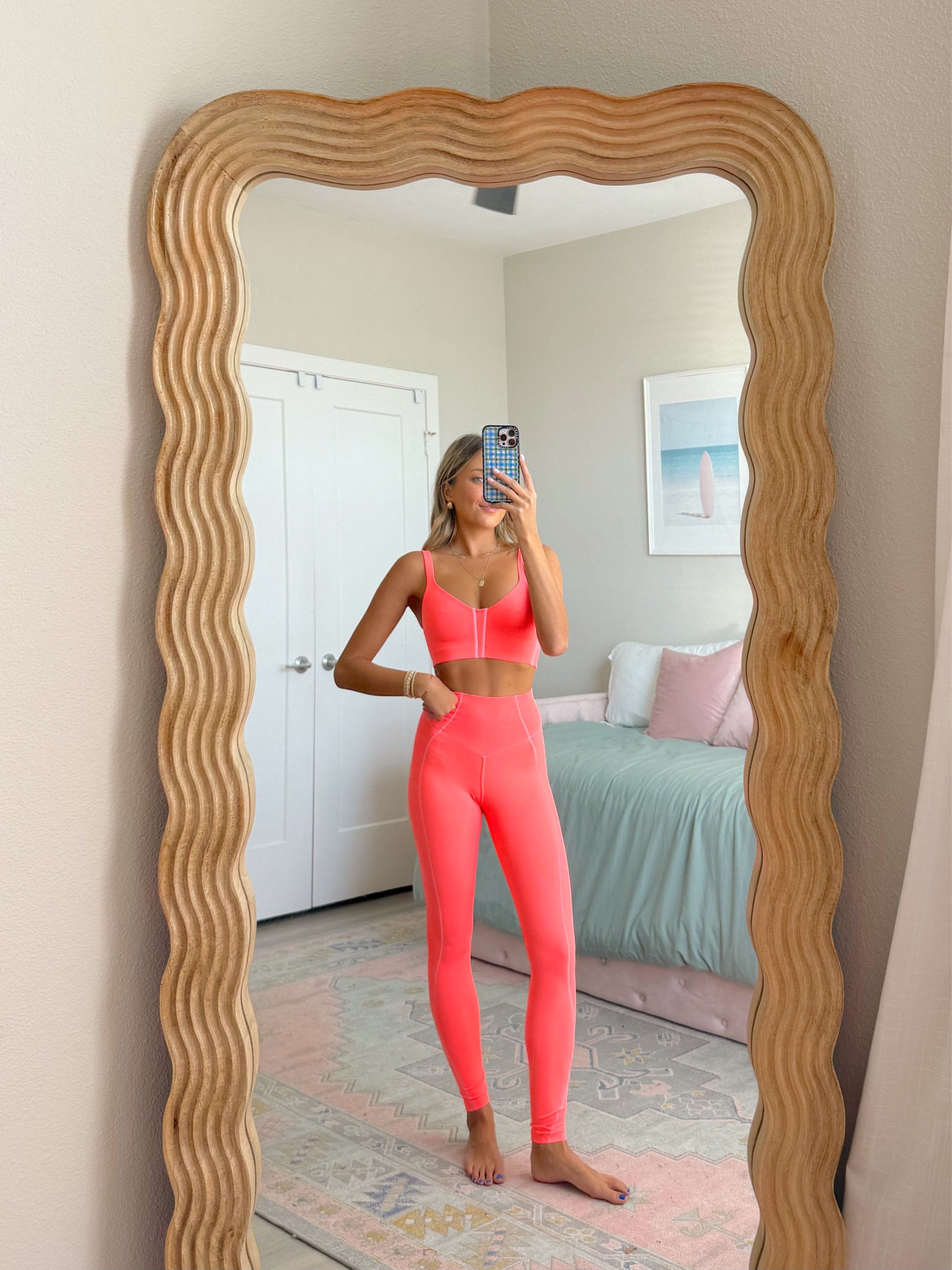 the cutest new workout outfit from free people movement ❤️ wearing an XS in leggings and bra 

#LTKHoliday #LTKootd