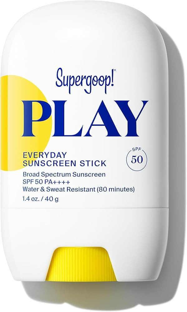 Supergoop! PLAY Everyday Sunscreen Stick SPF 50 - Lightweight, Non-Greasy Formula - Natural Finis... | Amazon (US)