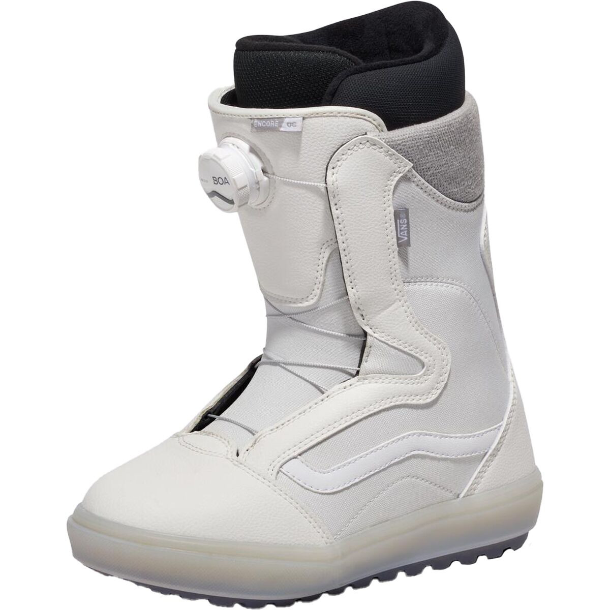 Vans Encore OG BOA Snowboard Boot - 2025 - Women's White/White, 10.0 | Backcountry