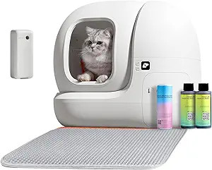 PETKIT Extra Large Self Cleaning Cat Litter Box for Multi Cats-76L, Automatic Cat Litter Box Stro... | Amazon (US)