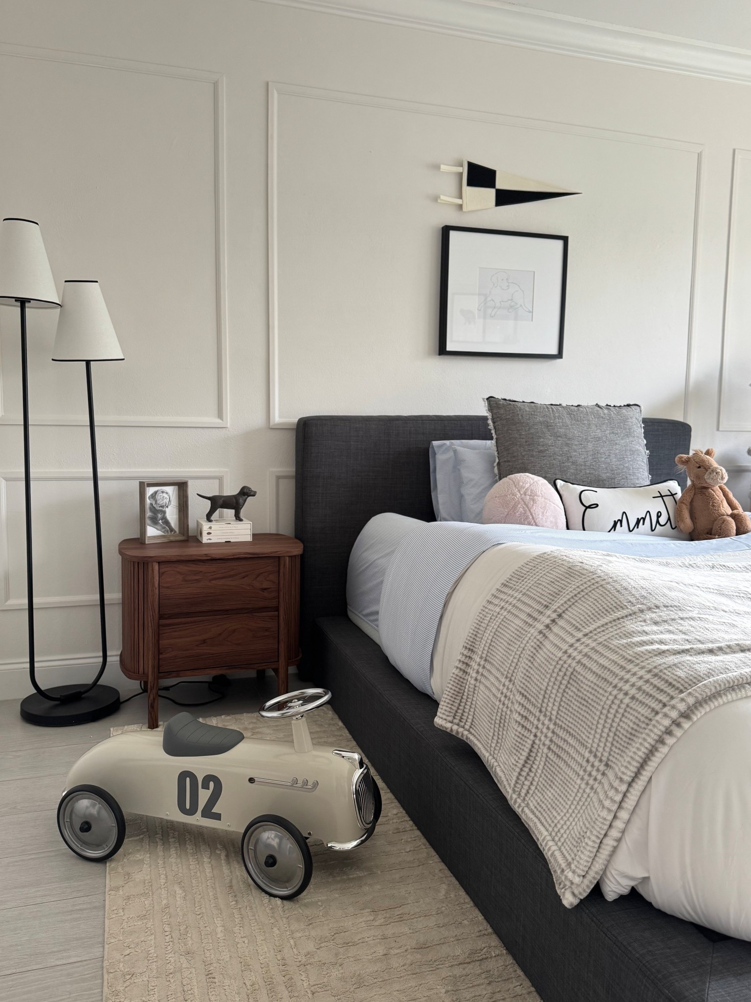 The most perfect little nightstand for his big boy room 

#LTKHome #LTKBaby #LTKKids