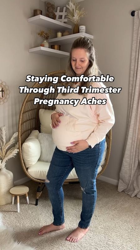 Pregnancy comfort essentials. Love these for maternity comfort especially in the third trimester. A maternity brace is CLUTCH for bump support. I didn’t use one my first pregnancy but it absolutely saved me the second time around!

#LTKbaby #LTKVideo #LTKbump