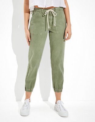 AE Stretch Tomgirl Utility Jogger | American Eagle Outfitters (US & CA)