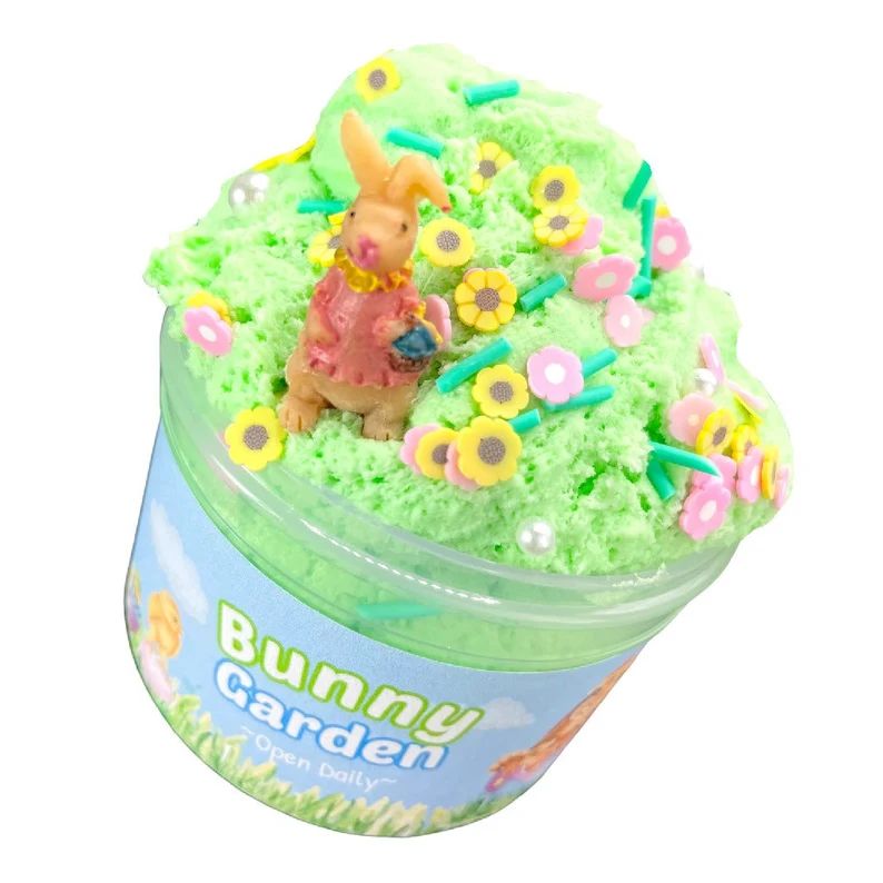 Bunny Garden ~ Fluffy Cloud Cream Slime ~ Slime Shop ~ Scented Slime ~ Sprinkles ~ Easter Gift | Etsy (US)