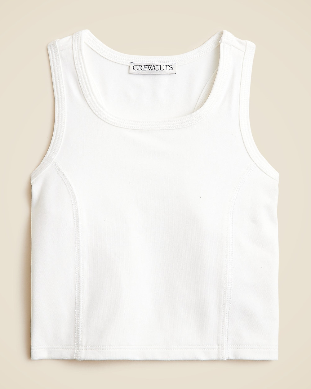 Girls' active seamed tank top | J. Crew US