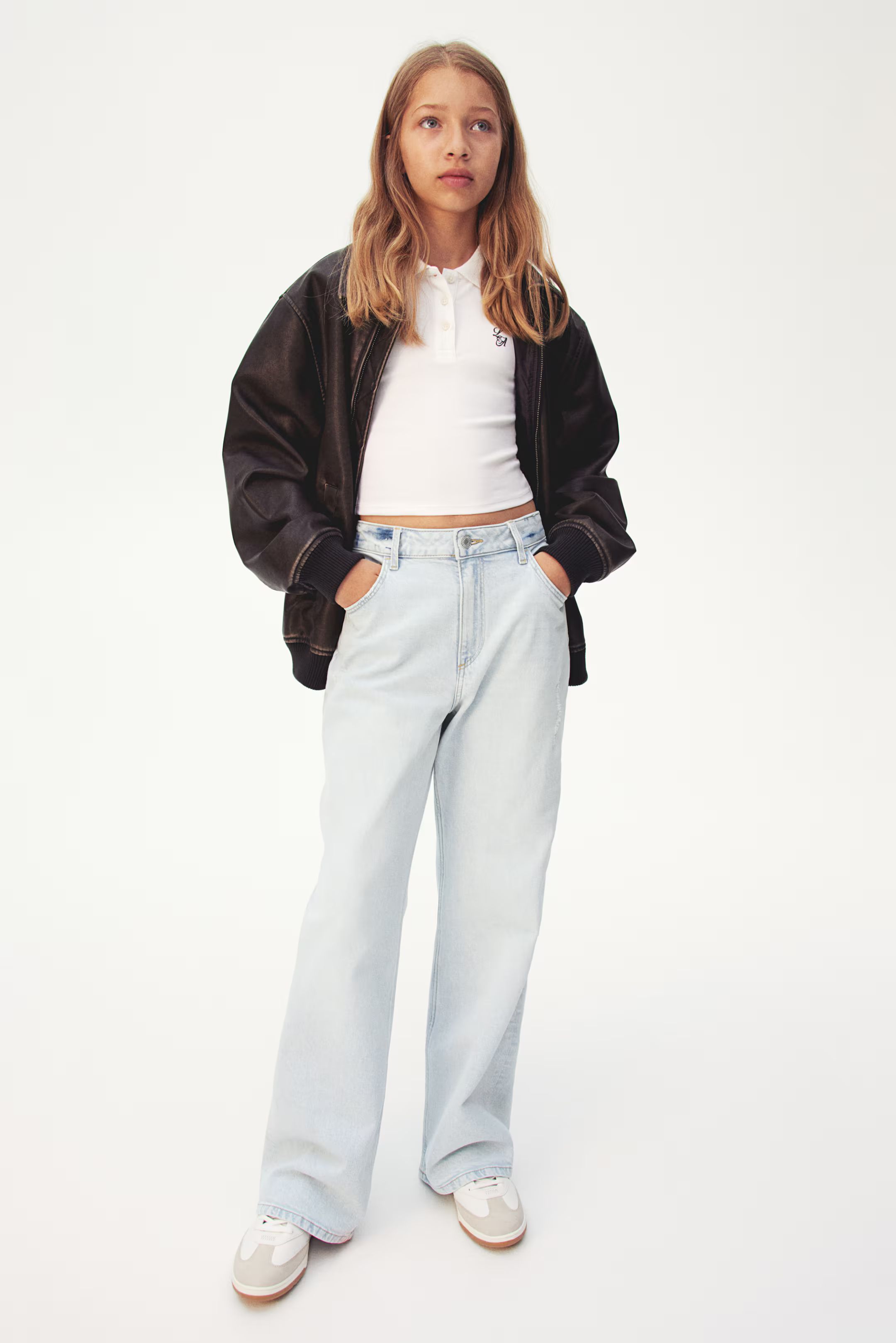 Baggy Fit Bootcut Leg Jeans | H&M (US + CA)