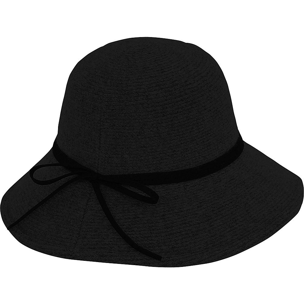 Adora Hats Wool Floppy Hat One Size - Black - Adora Hats Hats/Gloves/Scarves | eBags