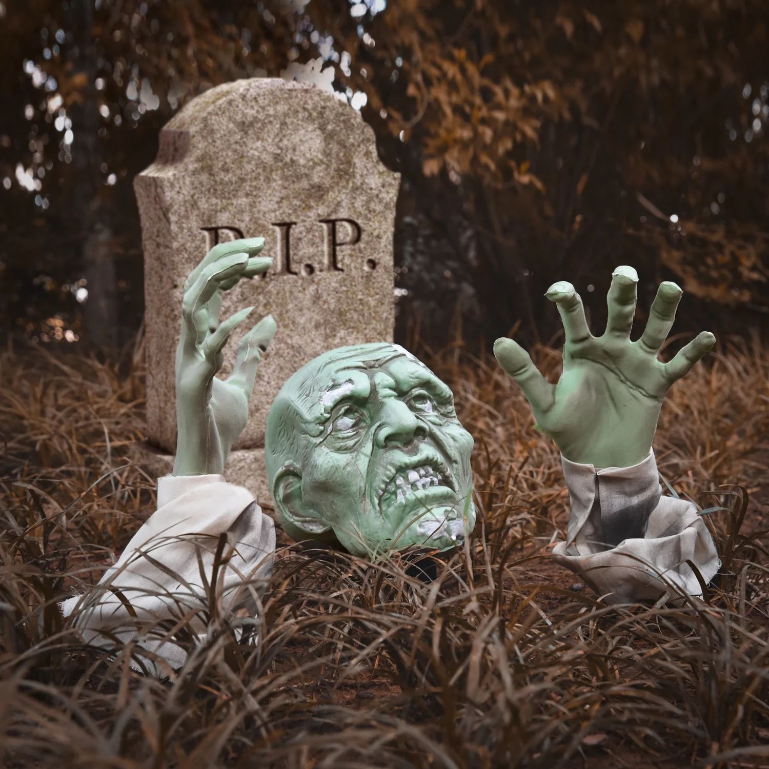 Zombie Halloween Decorations, Scary Halloween Decorations, Halloween Yard Decorations, Halloween ... | Walmart (US)