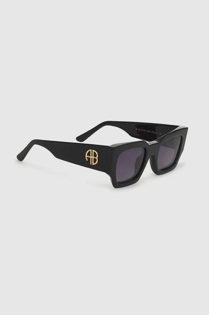 Indio Sunglasses - Black | Anine Bing