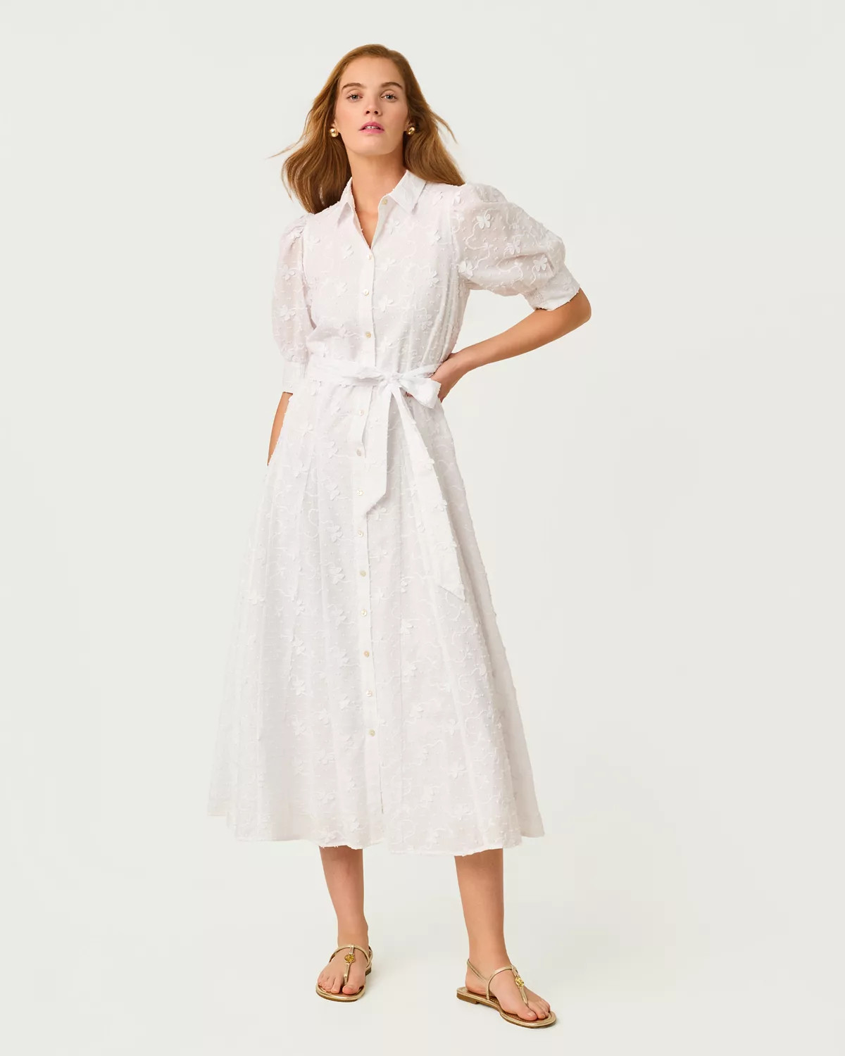 Larkyn Midi Shirtdress | Lilly Pulitzer
