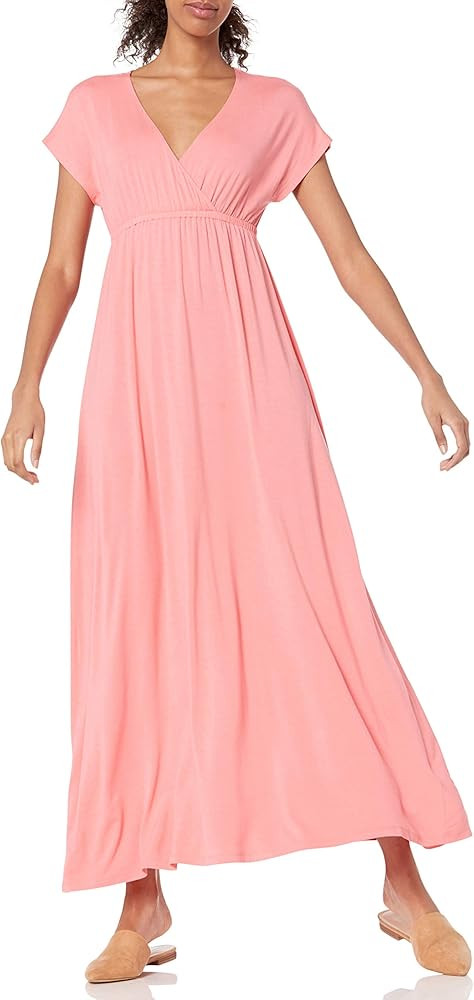 Amazon Essentials Women's Waisted Maxi Dress (Available in Plus Size) | Amazon (US)