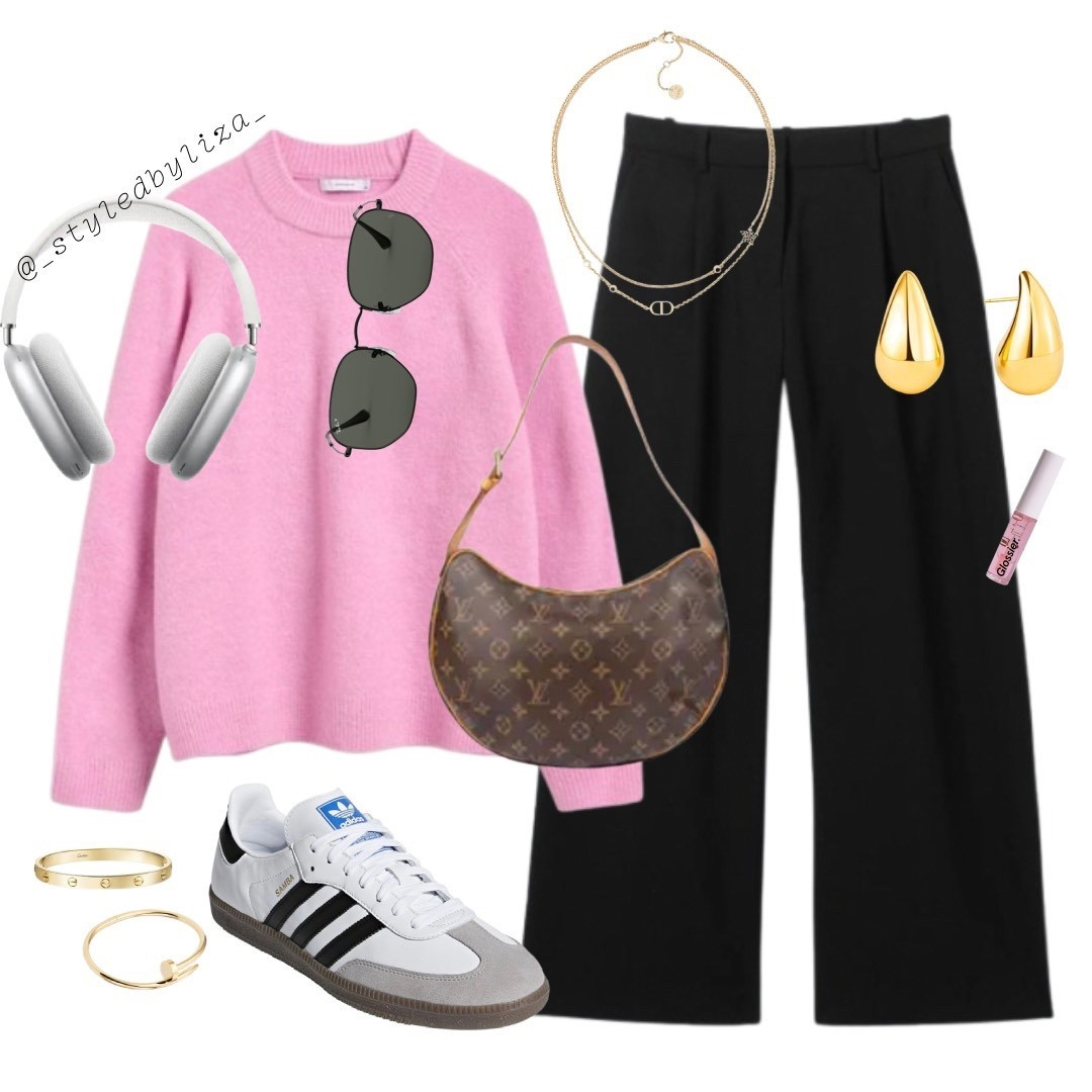 Styling a pink sweater 💞🎀 

#LTKSeasonal #LTKStyleTip