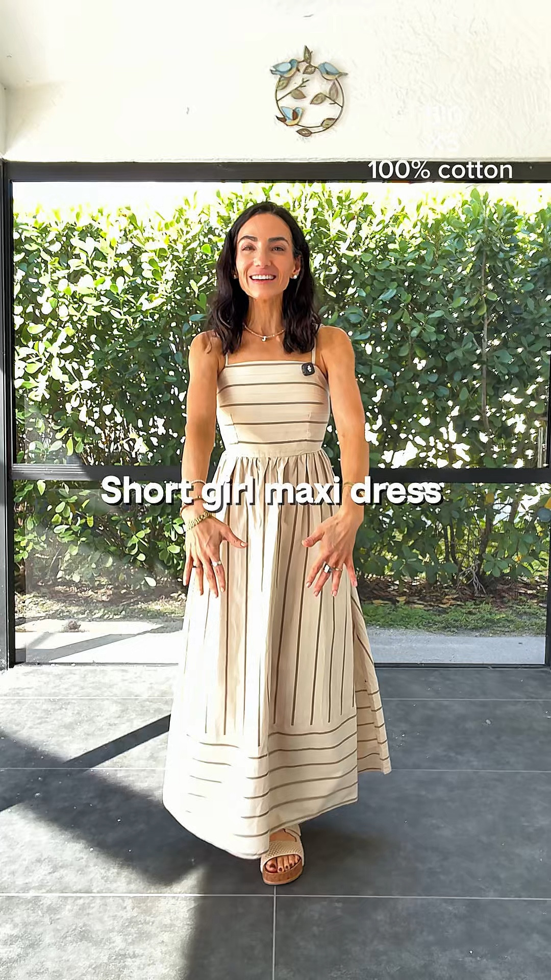100 cotton maxi dress petite short girls Amazon 

#LTKspring #LTKPetite #LTKootd
