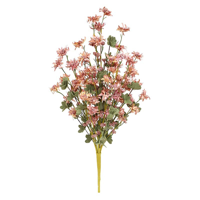 Pink Wildflower Bush, 22" | At Home
