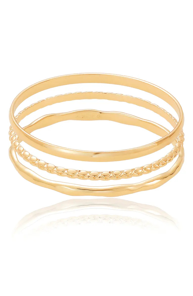 Ettika Set of 3 Bangle Bracelets | Nordstromrack | Nordstrom Rack