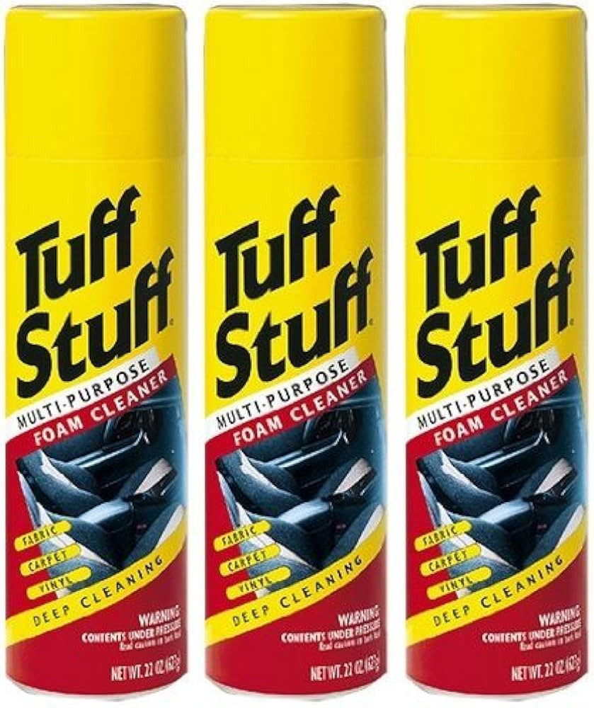 Tuff Stuff Multi Purpose Foam Cleaner for Deep Cleaning, 3 Pack (Foam Cleaner) | Amazon (US)