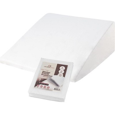 Circles Home 100% Cotton Wedge Pillow Protector with Zipper – (25x25x10x2) | Target