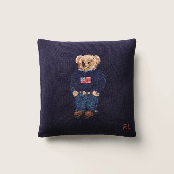 Polo Bear Wool Throw Pillow | Ralph Lauren (UK)
