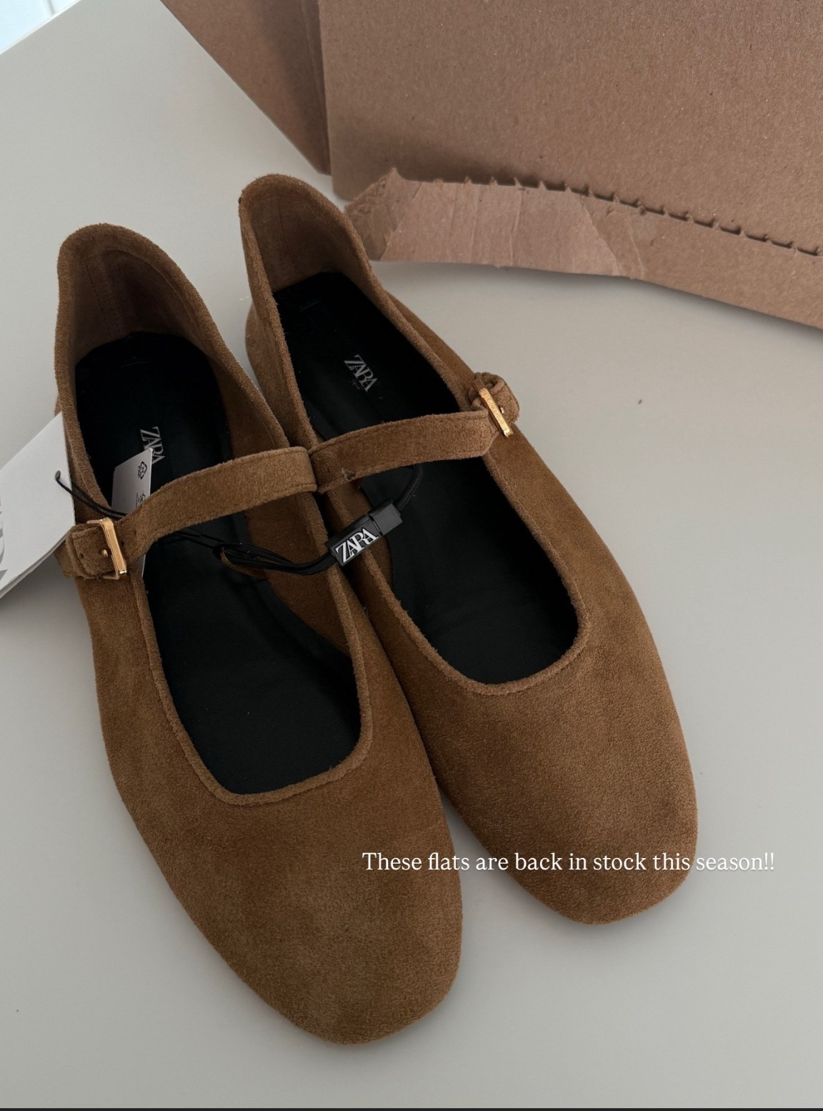 Love these brown  Zara flats I grabbed last winter and they’re back in stock again! 



#LTKShoeCrush #LTKStyleTip #LTKFindsUnder100