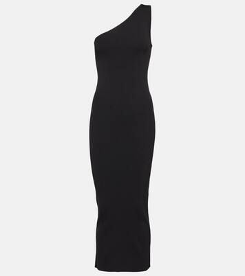 Ribbed-knit one-shoulder midi dress | Mytheresa (US/CA)