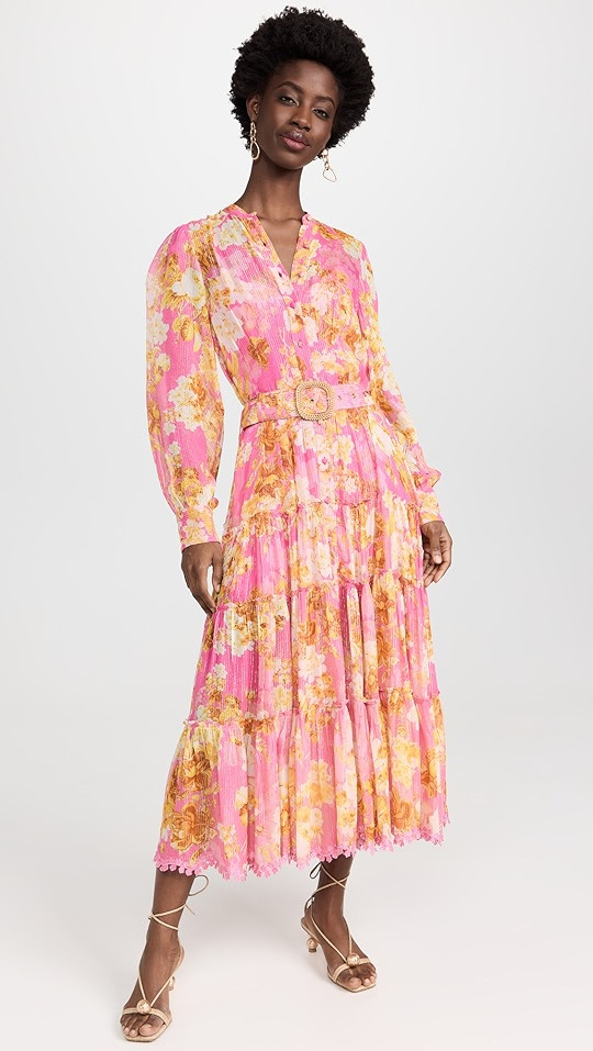 Auril Long Dress with Slip | Shopbop