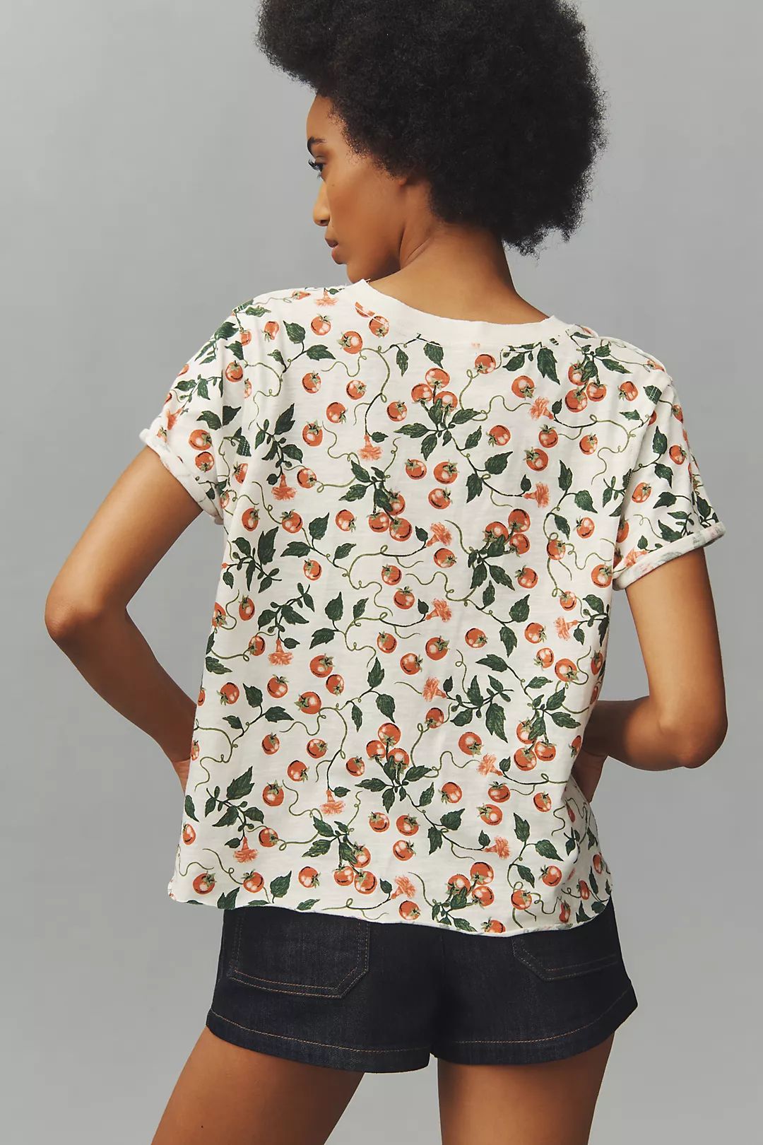 Maeve Boxy Tee | Anthropologie (US)