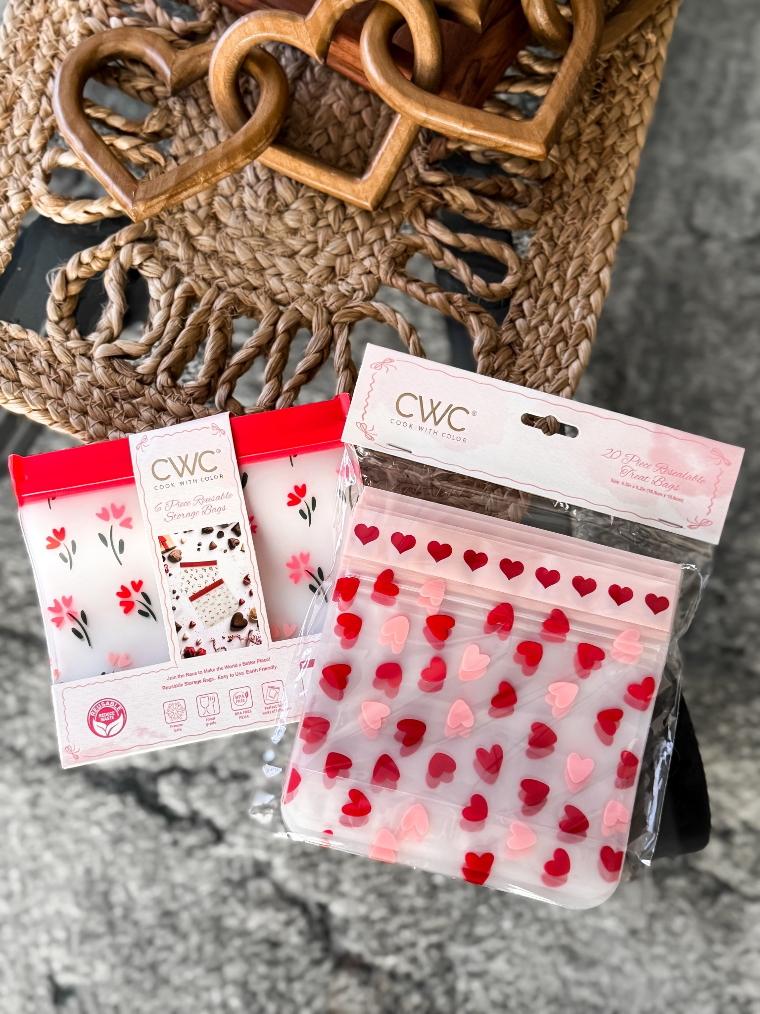 I grabbed the cutest resealable + reusable treat bags to fill with Valentine’s goodies for our neighbors and friends. 
Perfect for candy, cookies, popcorn, or little love notes—these festive heart designs make gifting feel extra special without the waste. I love that they’re washable, eco-friendly, and sturdy enough to reuse all year long. Such a sweet way to spread the love while keeping things practical and cute. 
Ideal for Valentine’s Day treats, classroom parties, Galentine’s gifts, or neighbor surprises!

reusable valentine treat bags • resealable snack bags • eco friendly valentine gifts • valentine candy bags • heart reusable storage bags • sustainable valentines ideas • classroom valentine treat bags • cute valentine packaging • reusable food storage bags • valentines gifting ideas

#ValentinesDayIdeas #ValentinesTreats #ReusableBags #EcoFriendlyLiving #ValentineGiftIdeas #NeighborGifts #ClassroomValentines #HeartDecor #SustainableGifting #CuteFinds #LTKHome #LTKSeasonal #ValentinesInspo #GalentinesDay #SmallGiftsBigLove

#LTKfoodie #LTKSeasonal #LTKValentine