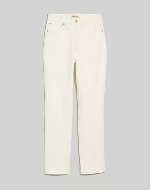 The Curvy Perfect Vintage Jean in Tile White | Madewell