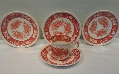 A Group of  Spode Copeland Madrid Demitasse Cup and Four Saucers  | eBay | eBay US