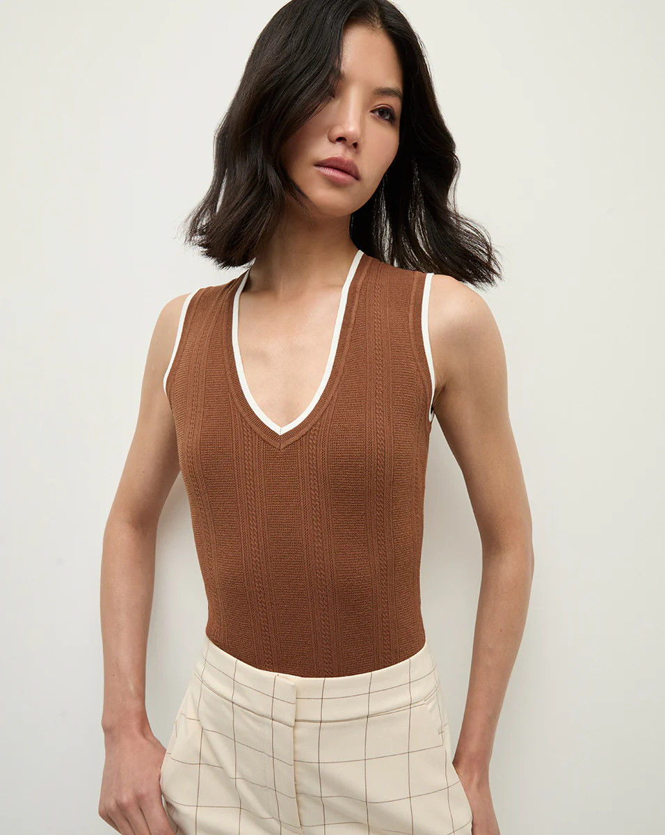 Sid Sleeveless Pullover | Veronica Beard