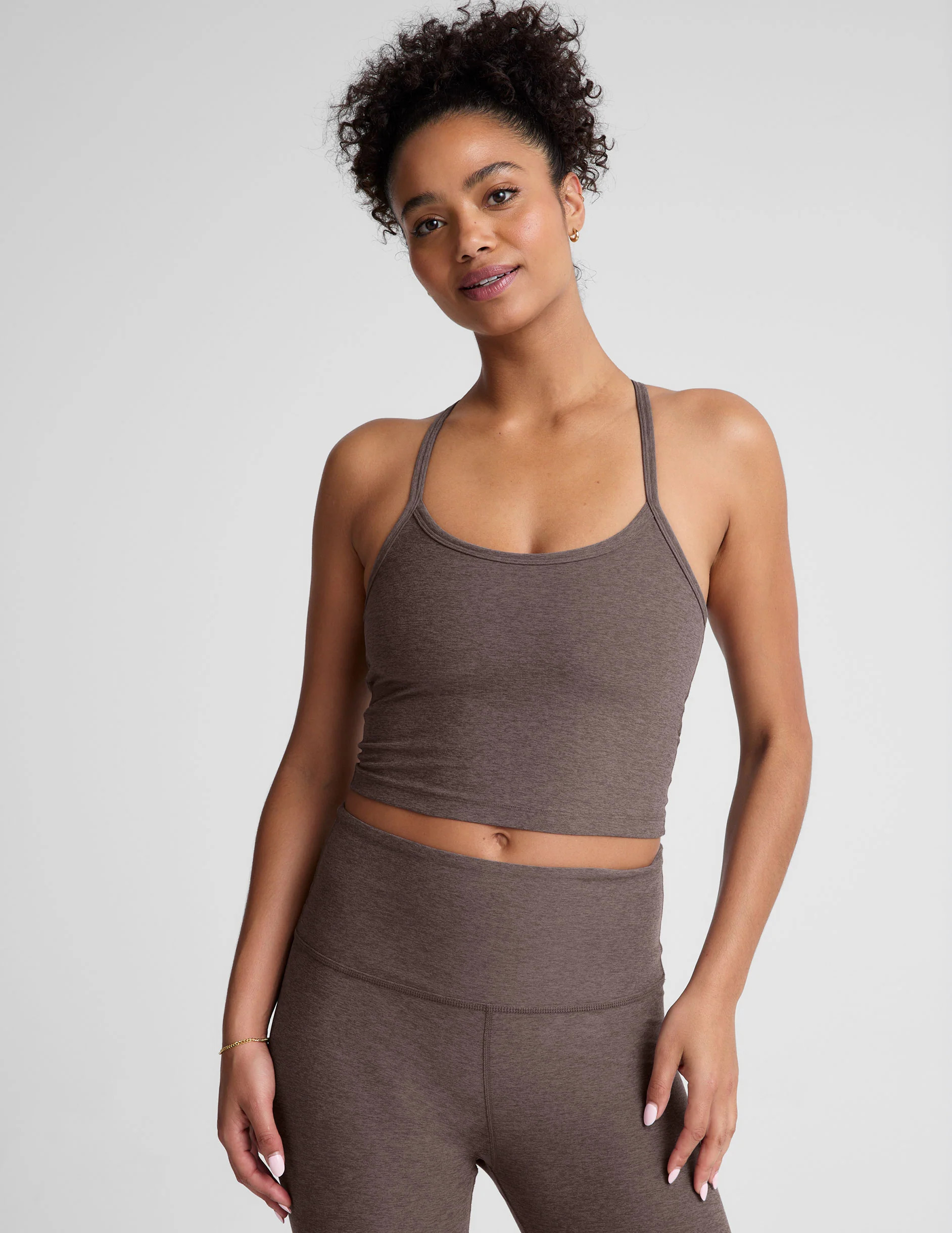 Spacedye Slim Racerback Cropped Tank | Beyond Yoga | Beyond Yoga
