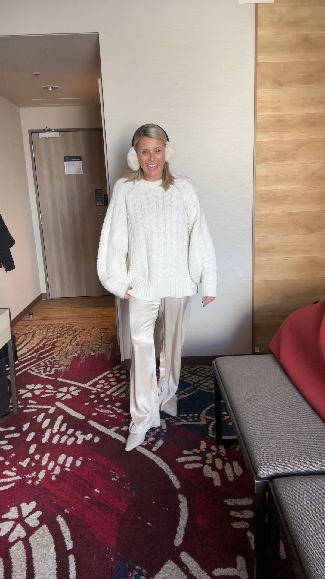 An oversized cable knit jumper in a neutral colour can be a real powerplayer in your autumn/winter wardrobe. 

Pair with silk pants for an easy monochrome look or jeans for a casual weekend style. 

I sized down to an XS in the knit  

#LTKtravel #LTKaustralia #LTKstyletip