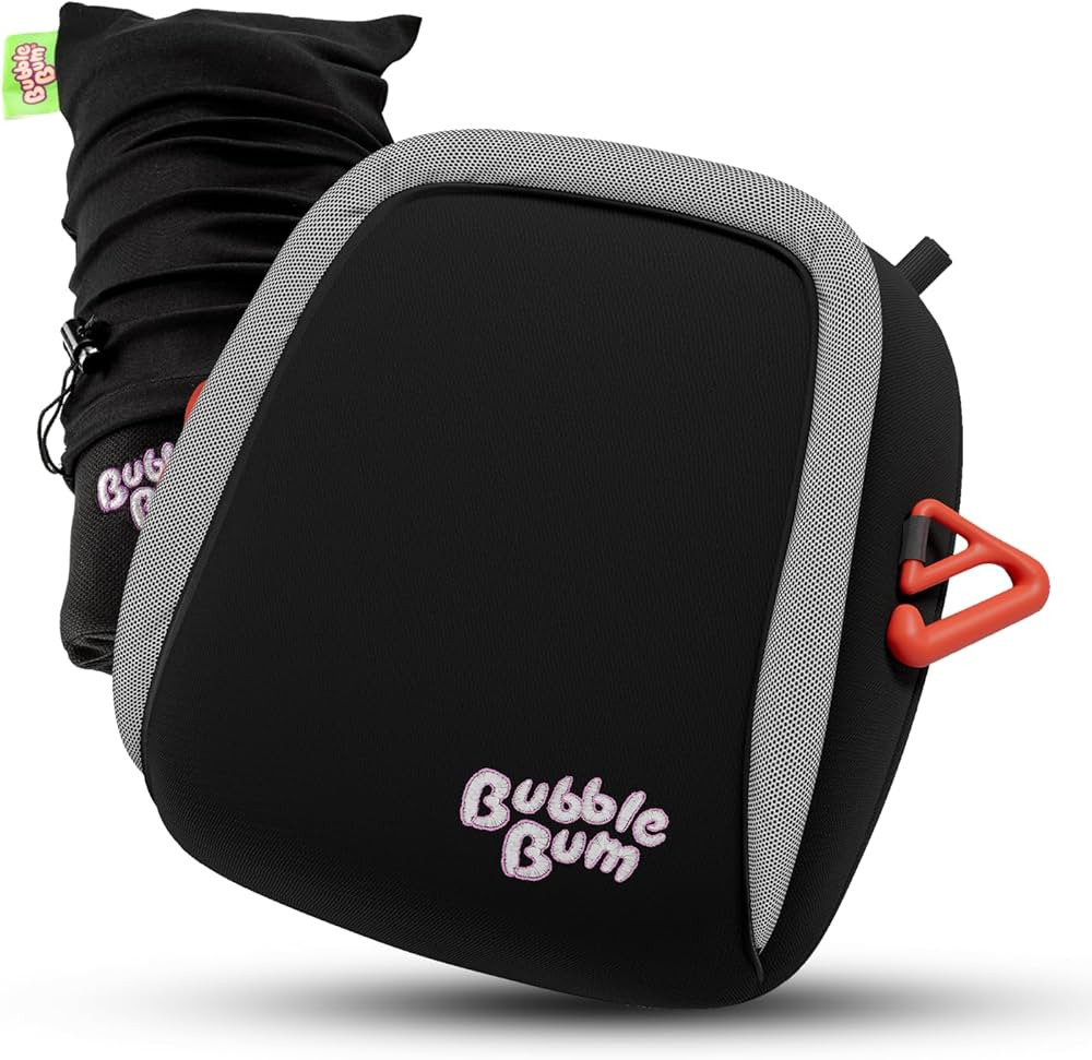 bubblebum Inflatable Booster Car Seat - Blow Up Narrow Backless Booster Car Seat for Travel - Por... | Amazon (US)