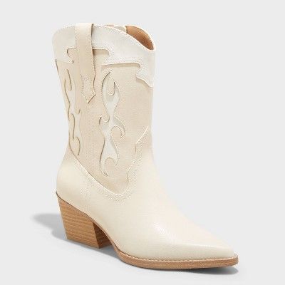 Women's Xena Western Boots - Universal Thread™ Tan 9 | Target