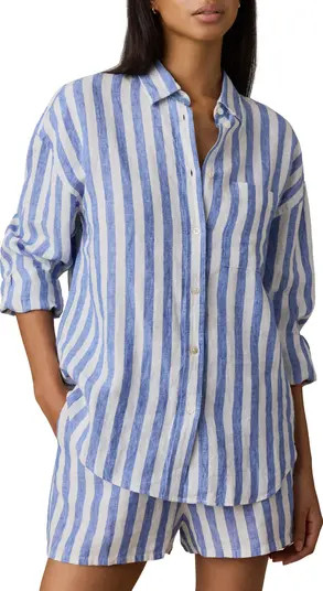 Laguna Linen Button-Up Shirt | Nordstrom