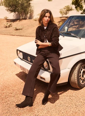 Brown 90s Straight Jeans | Mint Velvet - UK