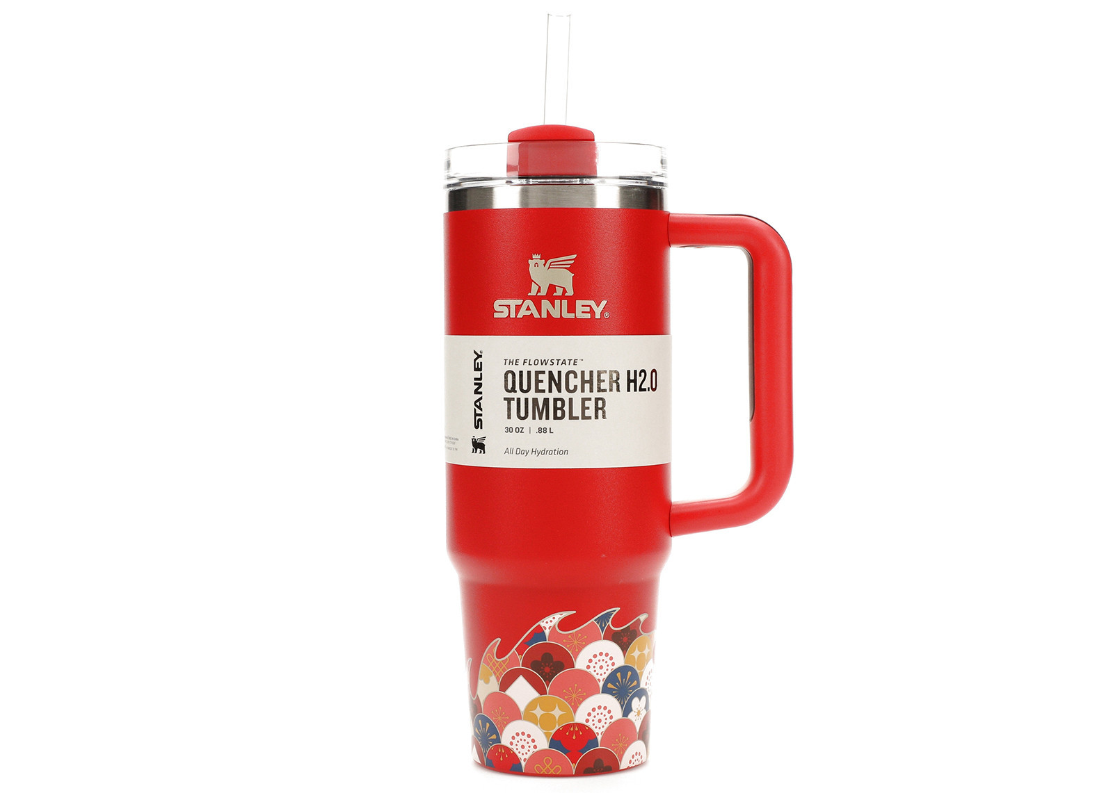 Women's Stanley The Lunar New Year Limited Edition Flowstate Quencher 30oz Tumbler in Red Dragon | StockX