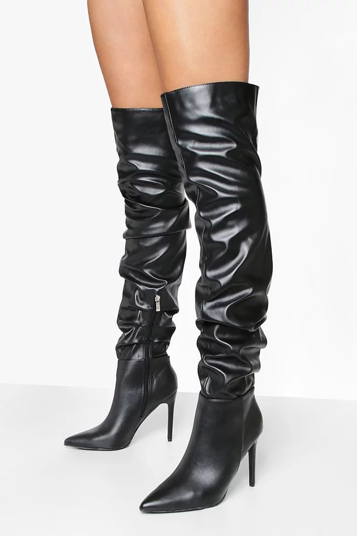 Thigh High Stiletto Boots | Boohoo.com (US & CA)