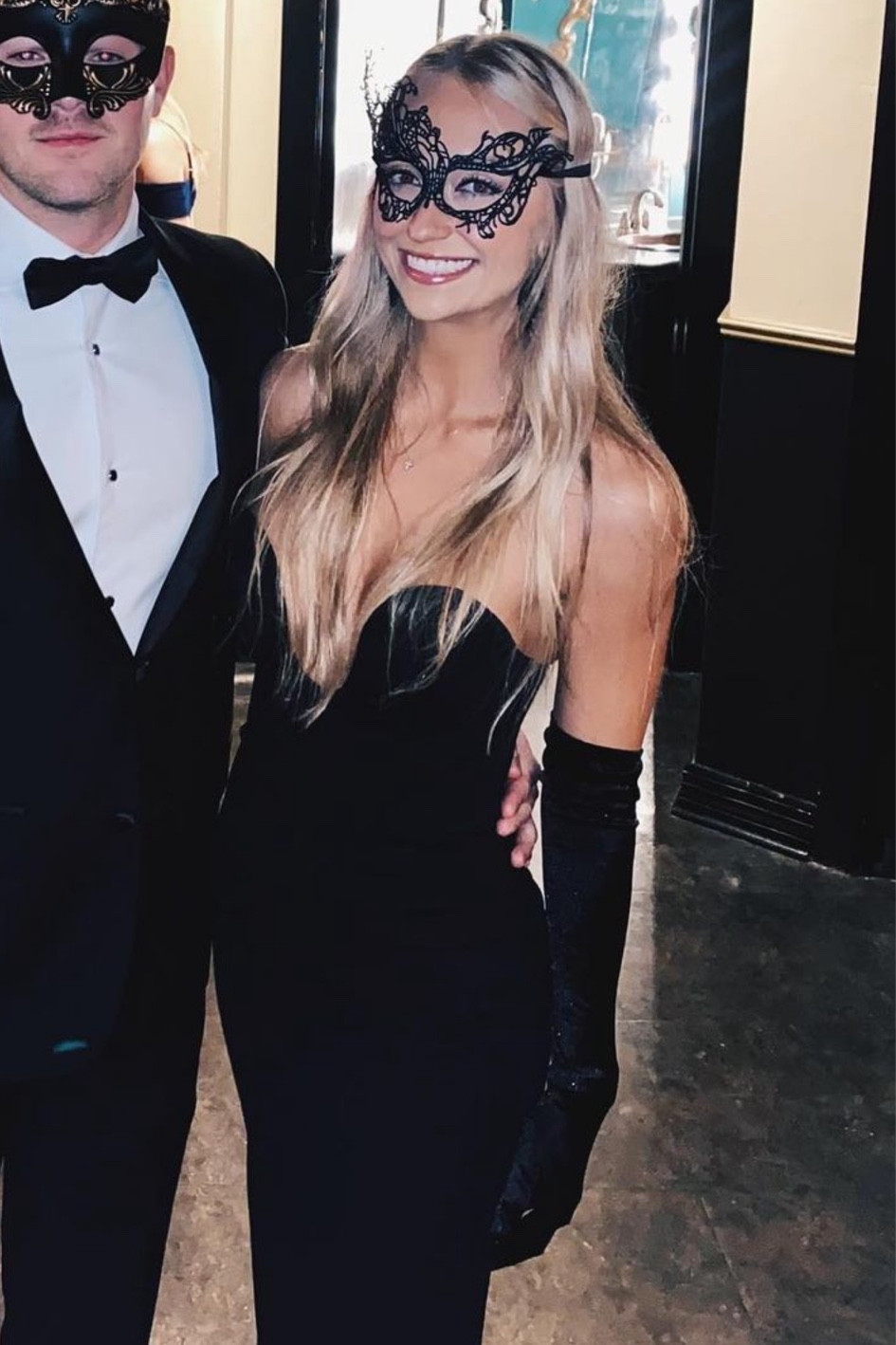 One of my favorite go-to black gowns EVER!! Linked this gown + similar :) pair with gloves, a shawl, fur, or a fun necklace to wear multiple ways

#LTKSale #LTKFind #LTKwedding