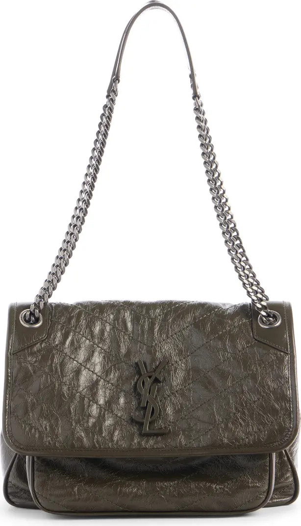 Saint Laurent Medium Niki Matelassé Leather Shoulder Bag | Nordstrom | Nordstrom
