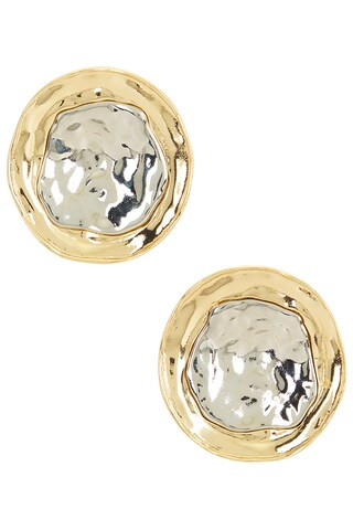 8 Other Reasons Stud Earrings in Two Tone from Revolve.com | Revolve Clothing (Global)
