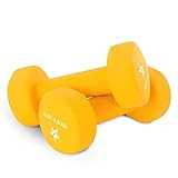 Yes4All Exercise amp Fitness pound Dumbbell Neoprene 8lbs Orange Pair, D-Light Orange-8lbs (pair), 8 lbs Pair US | Amazon (US)