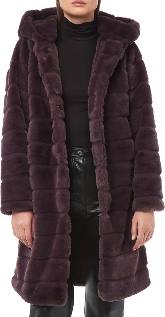 Apparis Celina 2 Faux Fur Hooded Coat | Nordstrom | Nordstrom