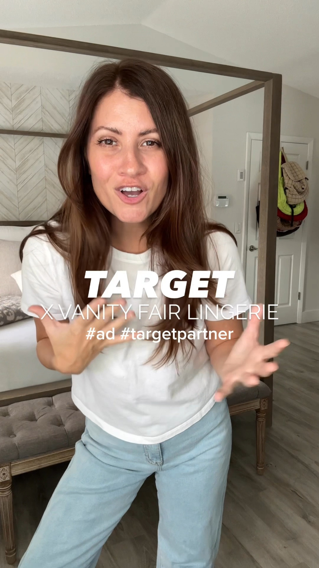 #ad So excited to be partnering with Target and Vanity Fair Lingerie to talk about how my trusted go-to bras are now available at Target!🎯 #targetpartner @target

As a mom it’s so important that I find comfy, stylish, affordable and confidence boosting bras! Vanity Fair Lingerie provides that and more! 

✨Bra Styles + Features:
•Smoothing underwire T-shirt bra – back smoothing
•Comfort simple sizing wireless (wearing) – comfortable support
•Smoothing underwire strapless – stays in place, back smoothing (wearing)
•Smoothing underwire minimizer – minimize bust line by 1.5 inches, back smoothing

@shopvanityfair #vanityfairlingerie #inspiredbyyou #target


#LTKMidsize #LTKOver40 #LTKPetite