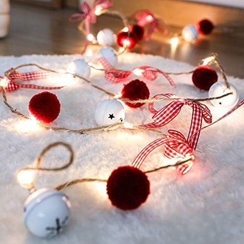 MIYA LIFE Christmas String Lights 6.5ft 20 LEDs Copper Wire for Winter Festival Christmas Evening... | Amazon (US)
