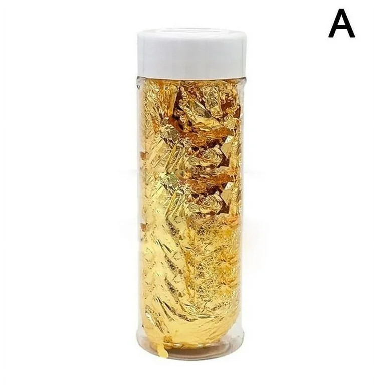 2G Edible Gold Leaf Foil DIY Cooking Food Dessert Cake Decor Ice Cream DecNICE J3N3 | Walmart (US)